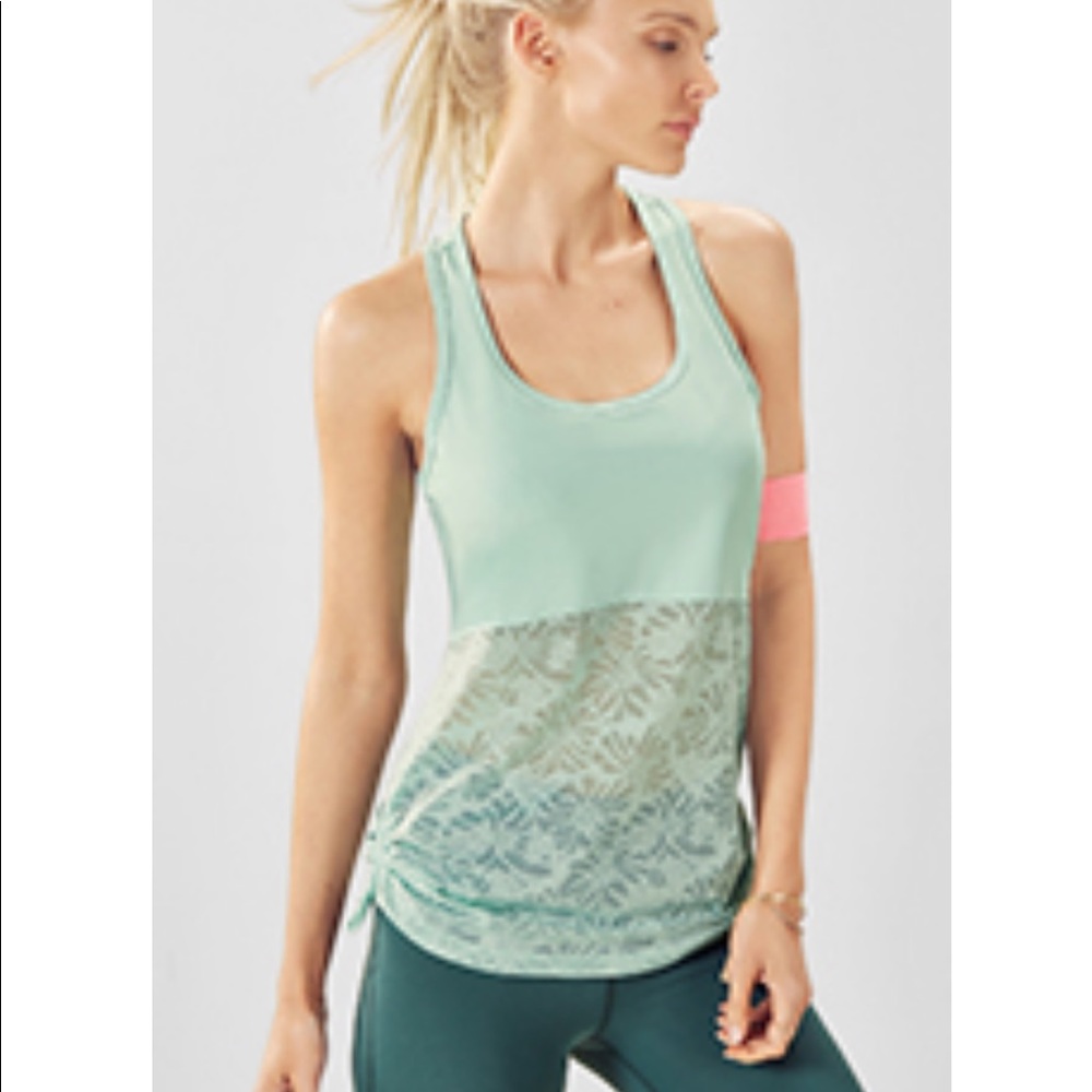 ❤️ NEW Fabletics Green tank top